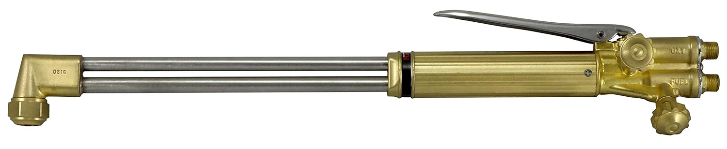 Read more about the article Flame Tech Heavy-Duty Hand Cutting Torch for Any Fuel Gas, Victor Compatible Oxy-Acetylene Torch Kit, Cuts Up to 8″, Tested in the USA