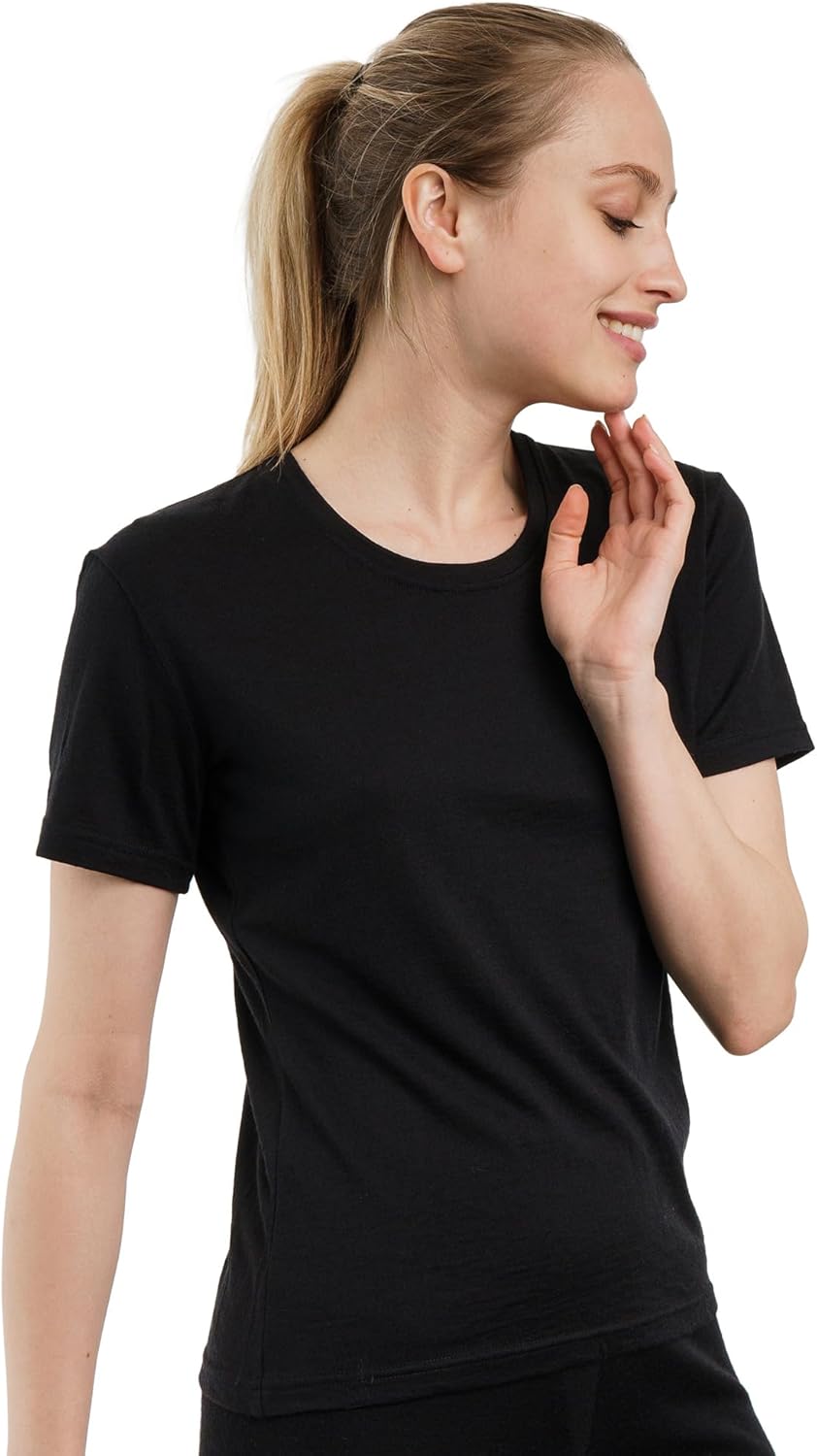 Read more about the article Merino.tech Merino Wool Shirt Women – 100% Merino Wool Base Layer Women Short Sleeve Tee
