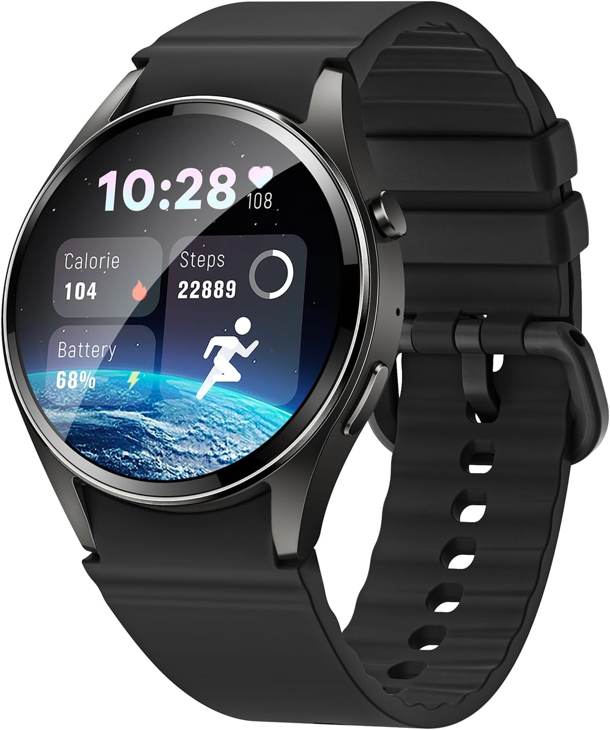 Read more about the article Smart Watches for Men/Women, 1.26″ Bluetooth Smart Watch with Heart Rate/SpO2/Sleep Monitor, 110+ Sport Modes/Step Tracking, Waterproof Fitness Tracker Watch, Smart Watch for Android Phones/iPhones