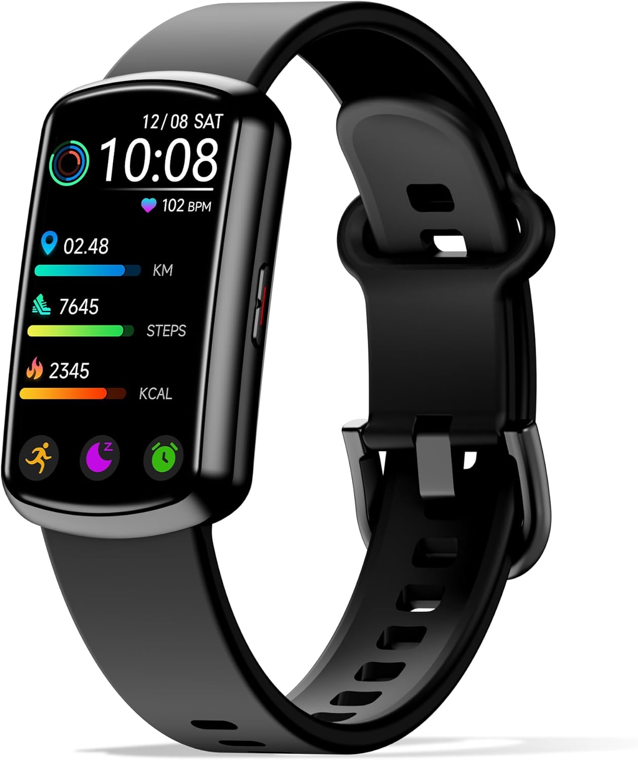 Read more about the article Health Fitness Tracker with 24/7 Heart Rate, Smart Watch with Blood Pressure and Blood Oxygen Monitor, Bulit-in 120+ Sport Mode, Sleep Tracking Waterproof Activity Tracker for Women Men (Black)