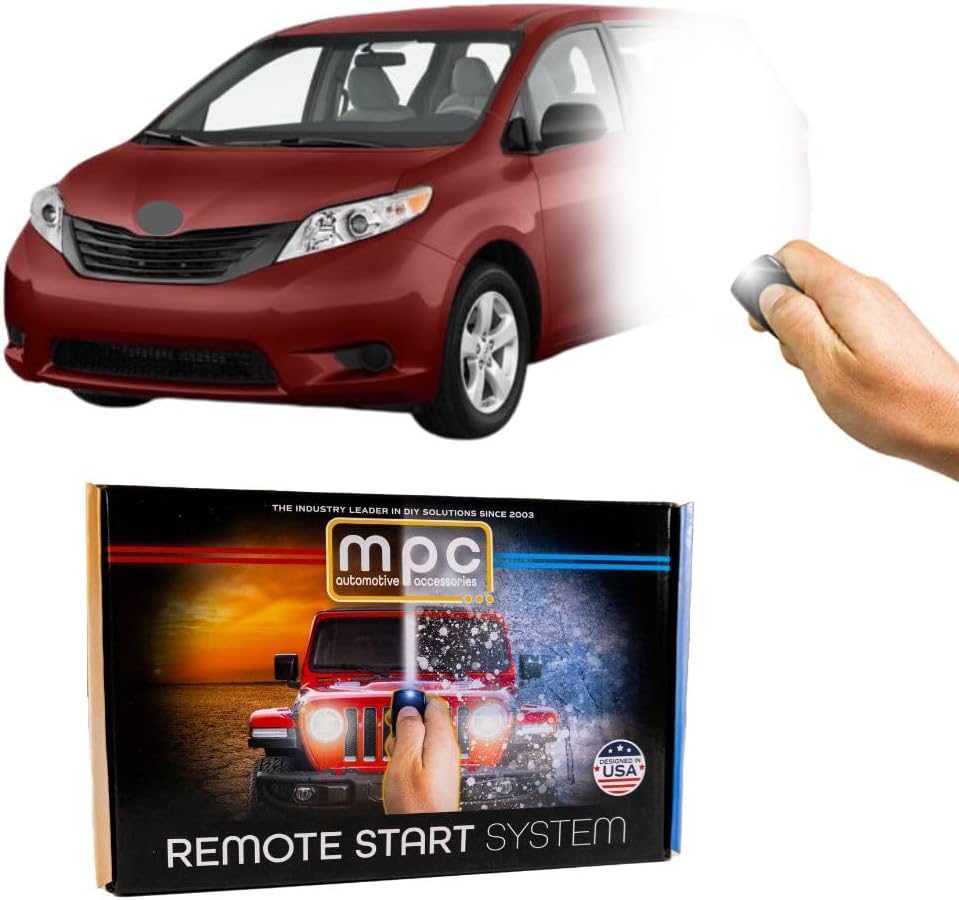 Read more about the article MPC Remote Start Kit Compatible with Toyota Sienna 2011-2014 || Push Lock 3X to Start || Plug-in T-Harness || USA Tech Support
