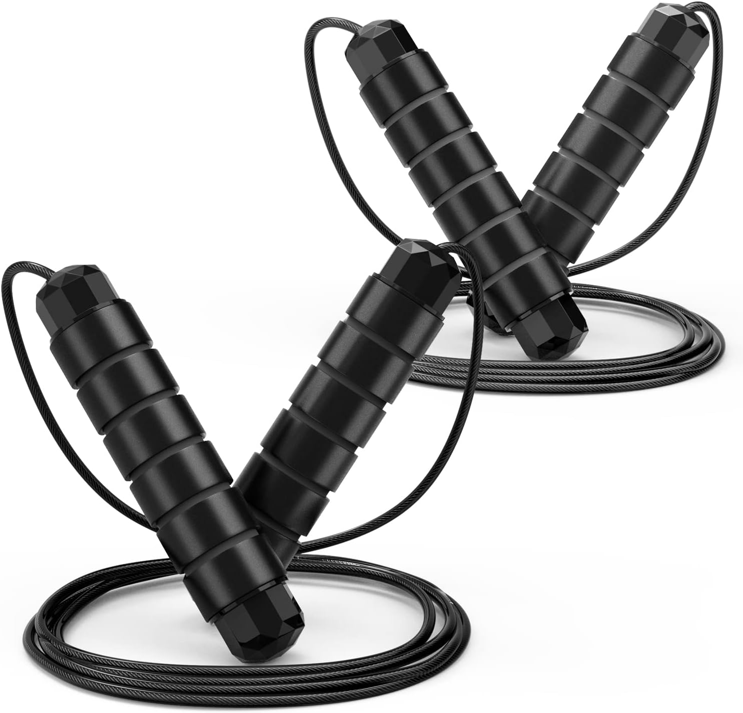 Read more about the article Jump Rope, Tangle-Free Rapid Speed Jumping Rope Cable with Ball Bearings for Women, Men, and Kids, Adjustable Steel Jump Rope with Foam Handles for Home Gym Exercise Fitness Workout Equipment & Slim Body