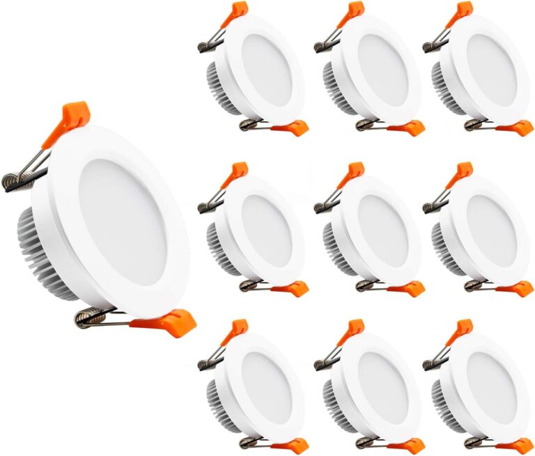 Read more about the article YGS-Tech 2 Inch LED Recessed Lighting, Dimmable Downlight 3W(35W Halogen Equivalent), CRI80, 3000K Warm White Ceiling Light with LED Driver(10 Pack)