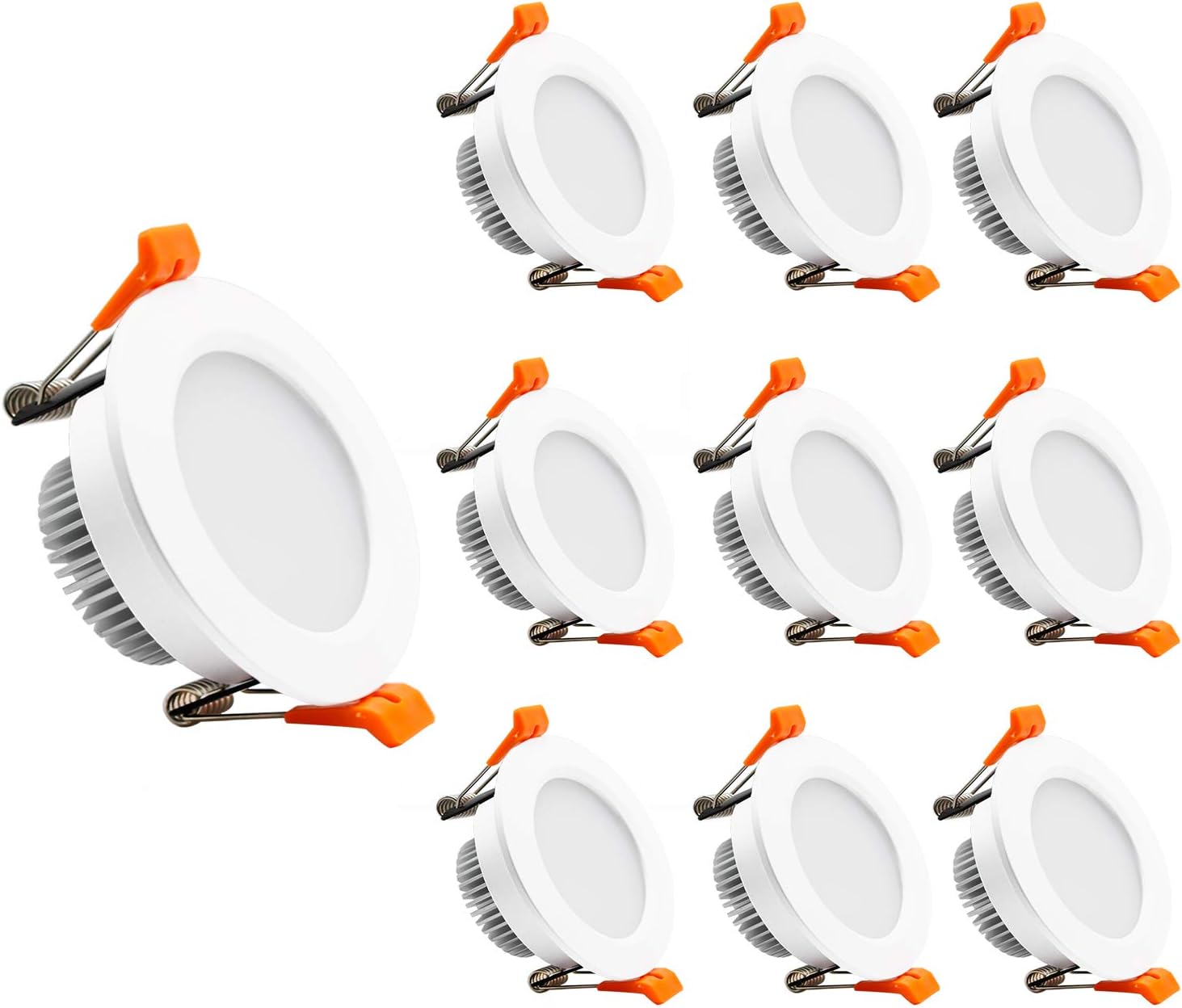 Read more about the article YGS-Tech 2 Inch LED Recessed Lighting, Dimmable Downlight 3W(35W Halogen Equivalent), CRI80, 3000K Warm White Ceiling Light with LED Driver(10 Pack)