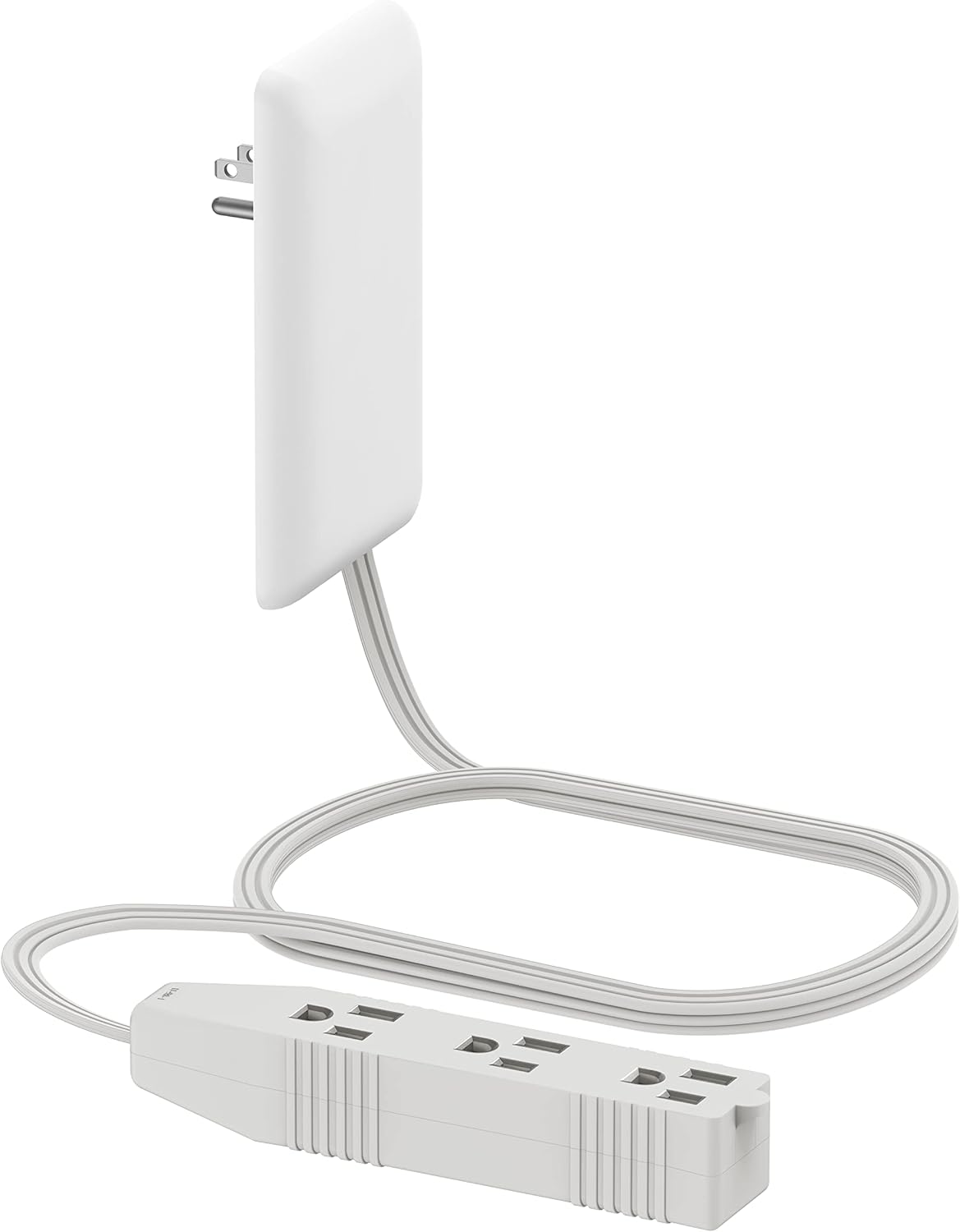 Read more about the article LIDER Flat-Face Outlet Extender with 3 Receptacles, Ultra-Thin Wall Plate Plug with Cord Extender and 3-Outlet Power Strip, 3ft Cord, LWE3-315-W, ETL-Listed, White