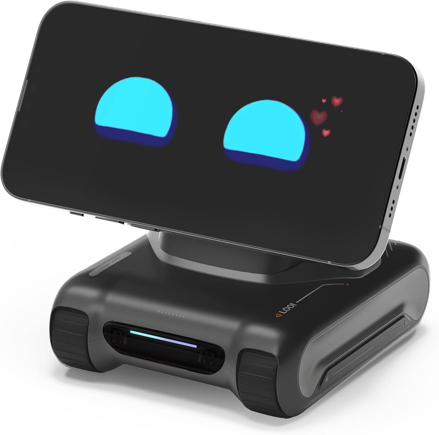 Read more about the article LOOI Robot-Space Black ¨C AI Desktop Robot Companion,ChatGPT Voice Interaction,Visual Understanding,Personality&Memory,10W Wireless Charging,Tech&Gadget Gift,Electronic pets,Toy,Geek,Desktop Setup