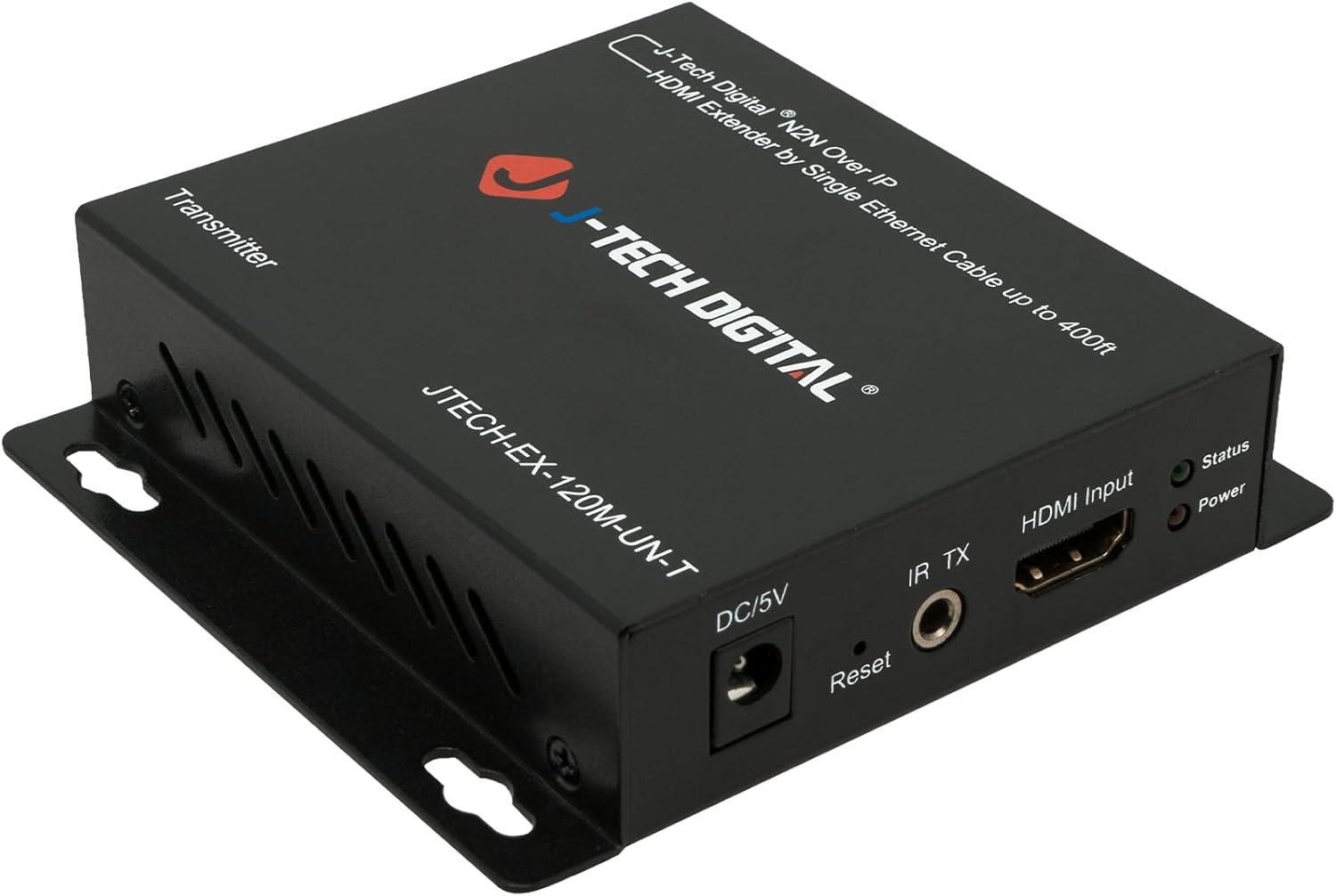 Read more about the article J-Tech Digital ® ProAV ® Unlimited N x N HDMI Extender Over Ethernet Cat6 Extender Matrix 12X12 8X8 Switch Switcher Extender by Single Ethernet Cable up to 400ft (Transmitter)