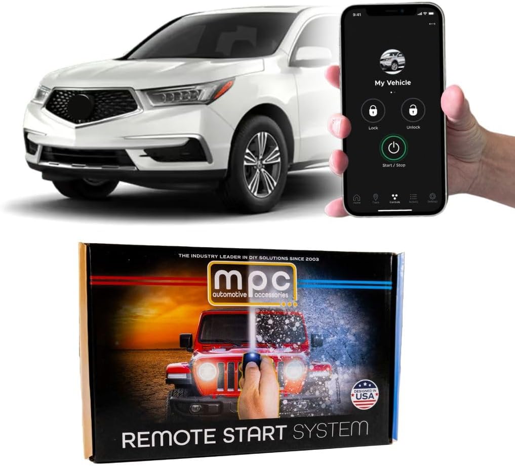 Read more about the article MPC Smartphone/Factory Remote Activated Remote Start Kit Compatible with 2014-2020 Acura MDX – Push-to-Start – T-Harness – Firmware Preloaded – 1-Year Free Service Included – USA Tech Support