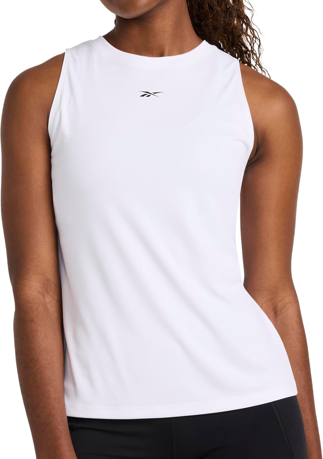 Read more about the article Reebok Women’s Id Tech Crewneck Tank Top, Relaxed Fix
