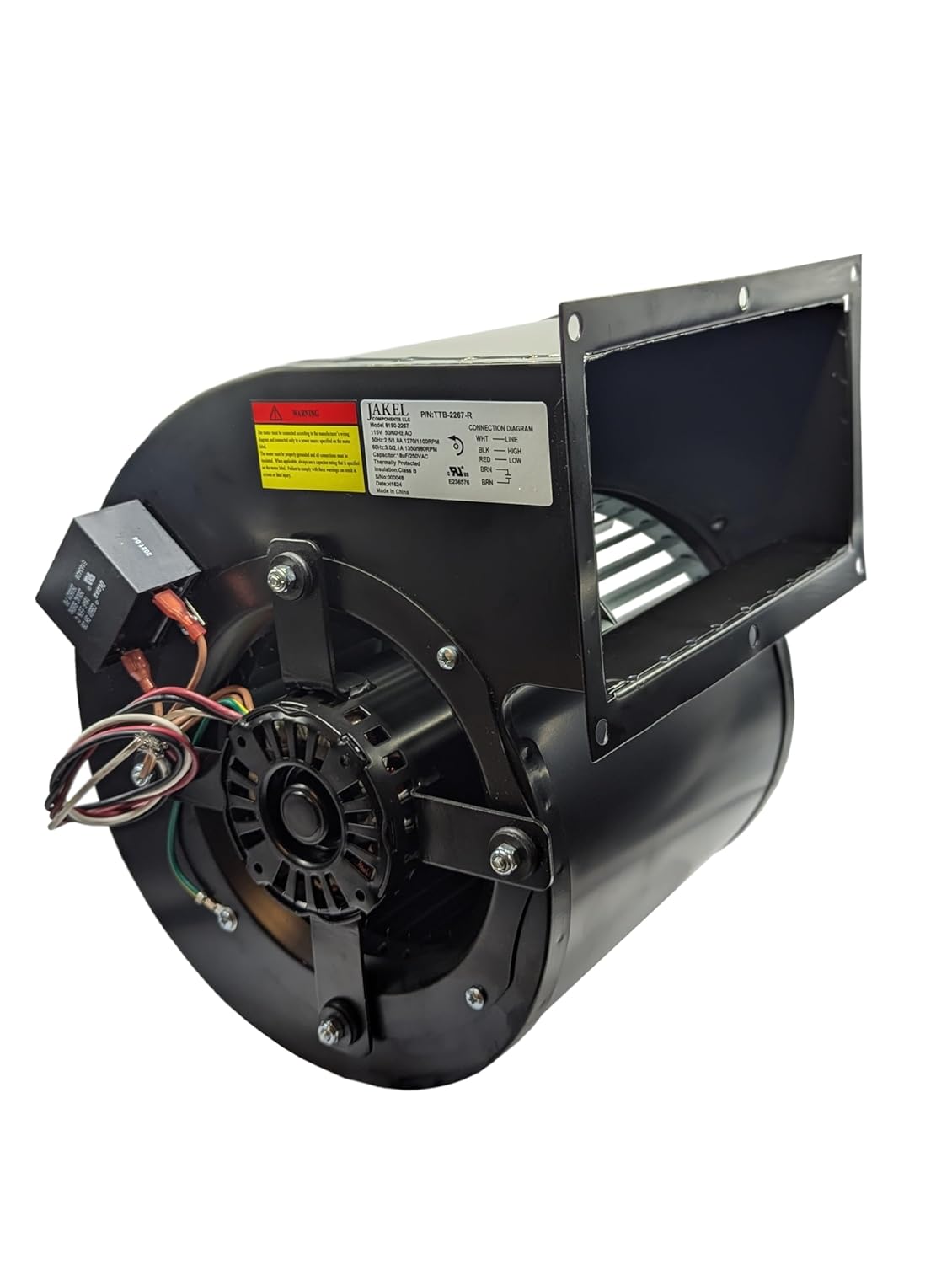 Read more about the article 3.3″ Diameter Motor Blower by P-Tech USA | TTB-2267 | Replaces: Dayton 1TDT8, 5C508 & Century 9459, JE2J047, JE2J047NS