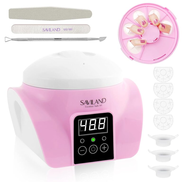 Read more about the article Saviland Essentials Nail Polish Remover Machine: Nail Soaking Bowl & Acetone Nail Polish Remover Gel Nail Remover Machine with Nail Soak off Bowl Soaker Tech Acrylic Nail Remover Steam Salon Home DIY