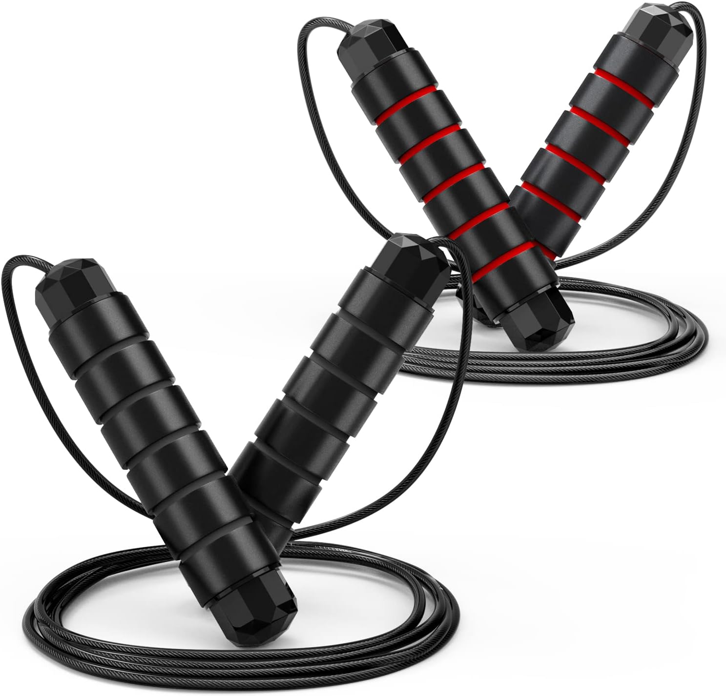 Read more about the article Jump Rope, Tangle-Free Rapid Speed Jumping Rope Cable with Ball Bearings for Women, Men, and Kids, Adjustable Steel Jump Rope with Foam Handles for Home Gym Exercise Fitness Workout Equipment & Slim Body