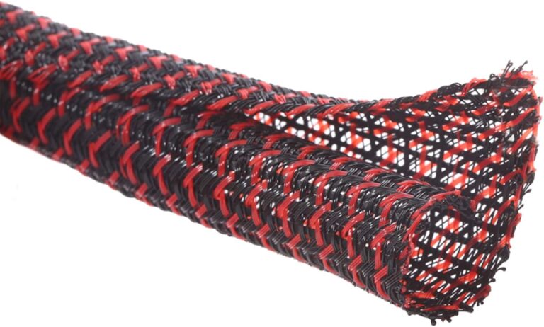 Read more about the article Alex Tech 25ft – 1/2 inch Cord Protector Wire Loom Tubing Cable Sleeve Split Sleeving For USB Cable Power Cord Audio Video Cable – Protect Cat From Chewing Cords – Blackred