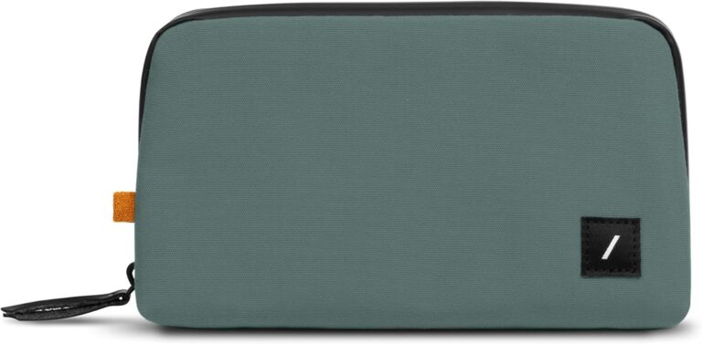 Read more about the article Native Union Stow Lite Organizer W.F.A Tech Organizer – Minimalist Travel Pouch Made of Recycled Materials for Everyday Accessory Storage & Protection – Stores Cables, Chargers & More (Slate Green)