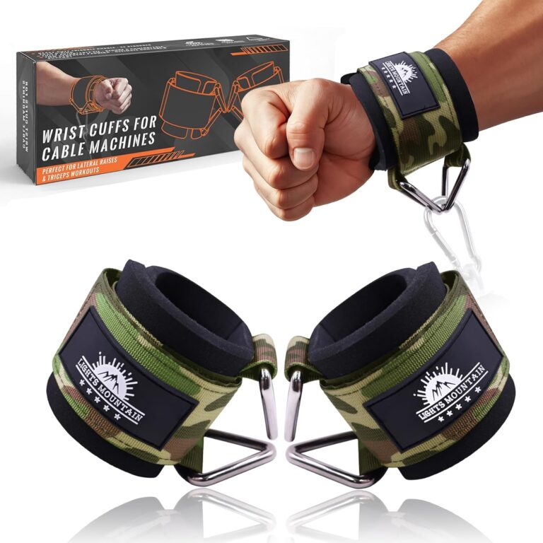 Read more about the article Wrist Cuffs for Cable Machines – Padded & Adjustable Straps for Lateral Raises, Tricep Pushdowns & Strength Training