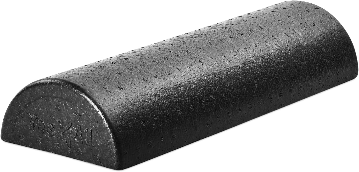 Read more about the article Yes4All High-Density EPP Half Round Back Roller Foam, Exercise Foam Roller for Yoga, Pilates & Stretching – 12, 18, 24, 36 inch