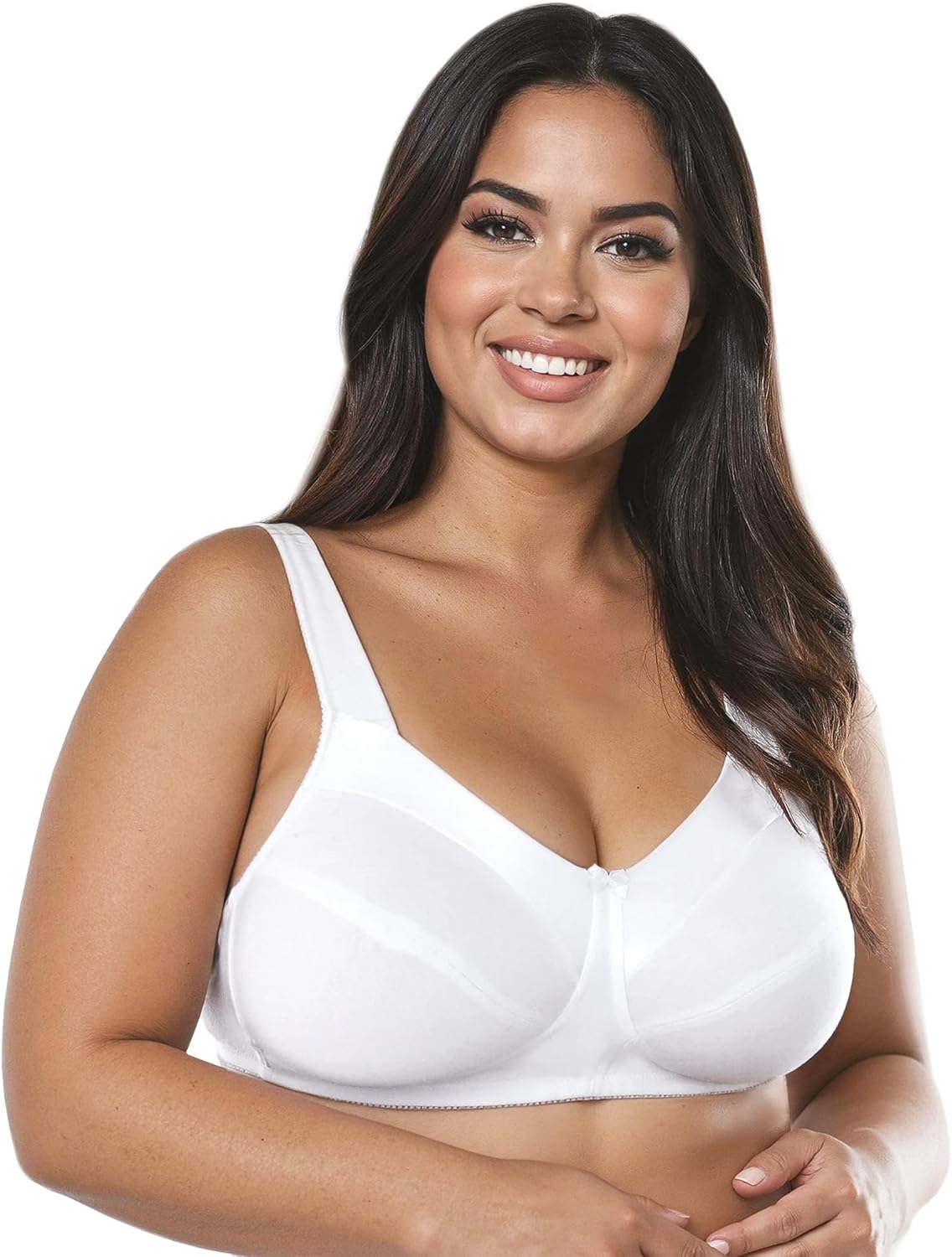 Read more about the article Bestform Womens 5006715 Satin Trim Wireless Cotton Bra with Unlined Cups