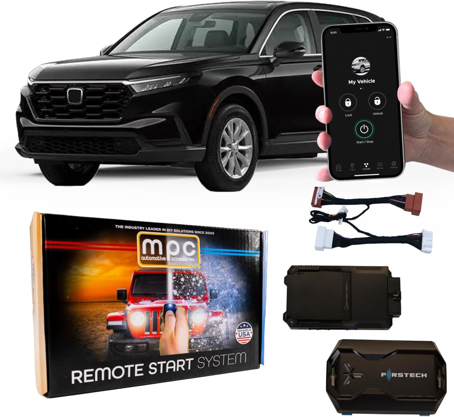 Read more about the article MPC Remote Start Kit Compatible with Honda CR-V 2023-2025 || Phone App Control Included || Plug and Play || No Wire Splicing || USA Tech Support