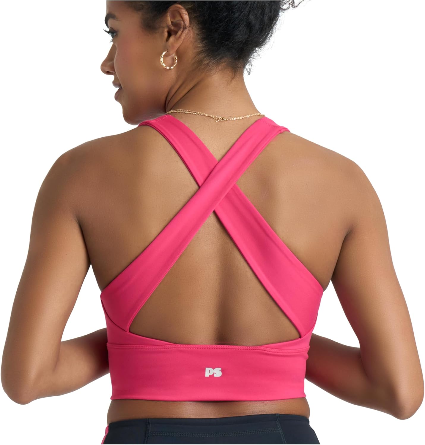 Read more about the article POPSUGAR Long Line Sports Bra Women, Workout Crop Tops for Women Longline Criss Cross Gym Yoga Tops with Built in Bra