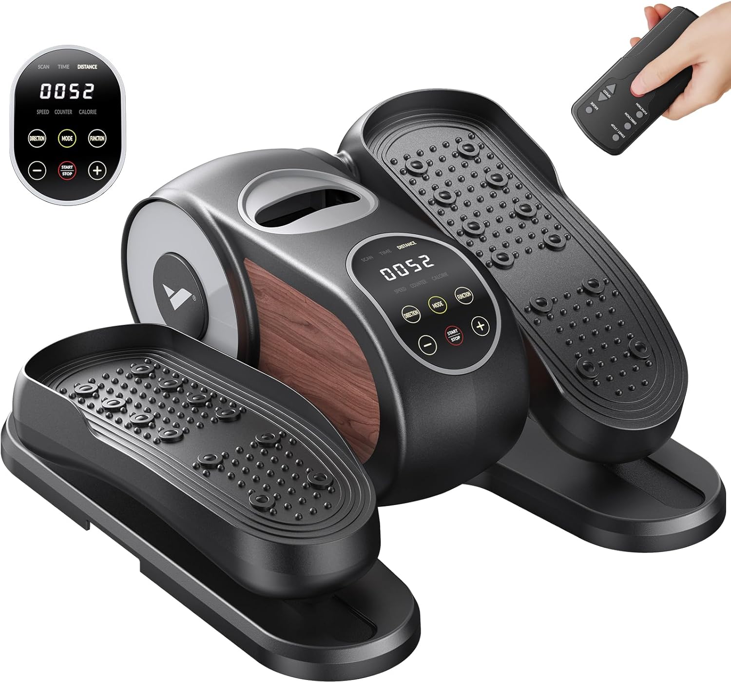 Read more about the article MERACH Under Desk Elliptical Machine, Leg Exerciser While Sitting for Seniors with Remote Control & 12-Speeds, Quiet Portable Electric Seated Pedal Exerciser Machine for Home Office