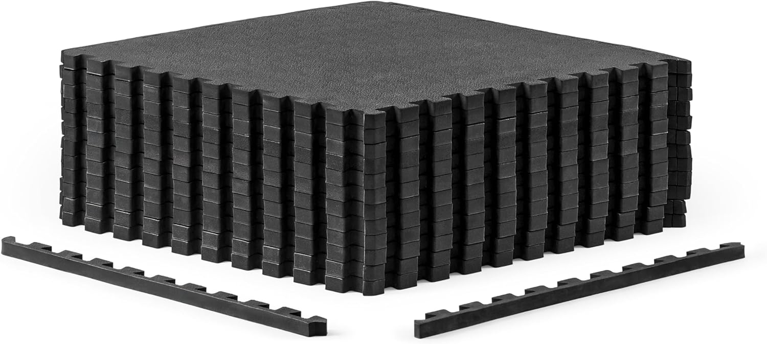 Read more about the article CAP Puzzle Exercise Mats | 3/4” Thick EVA Interlocking Foam Tiles for Home Gym Flooring | Multiple Options