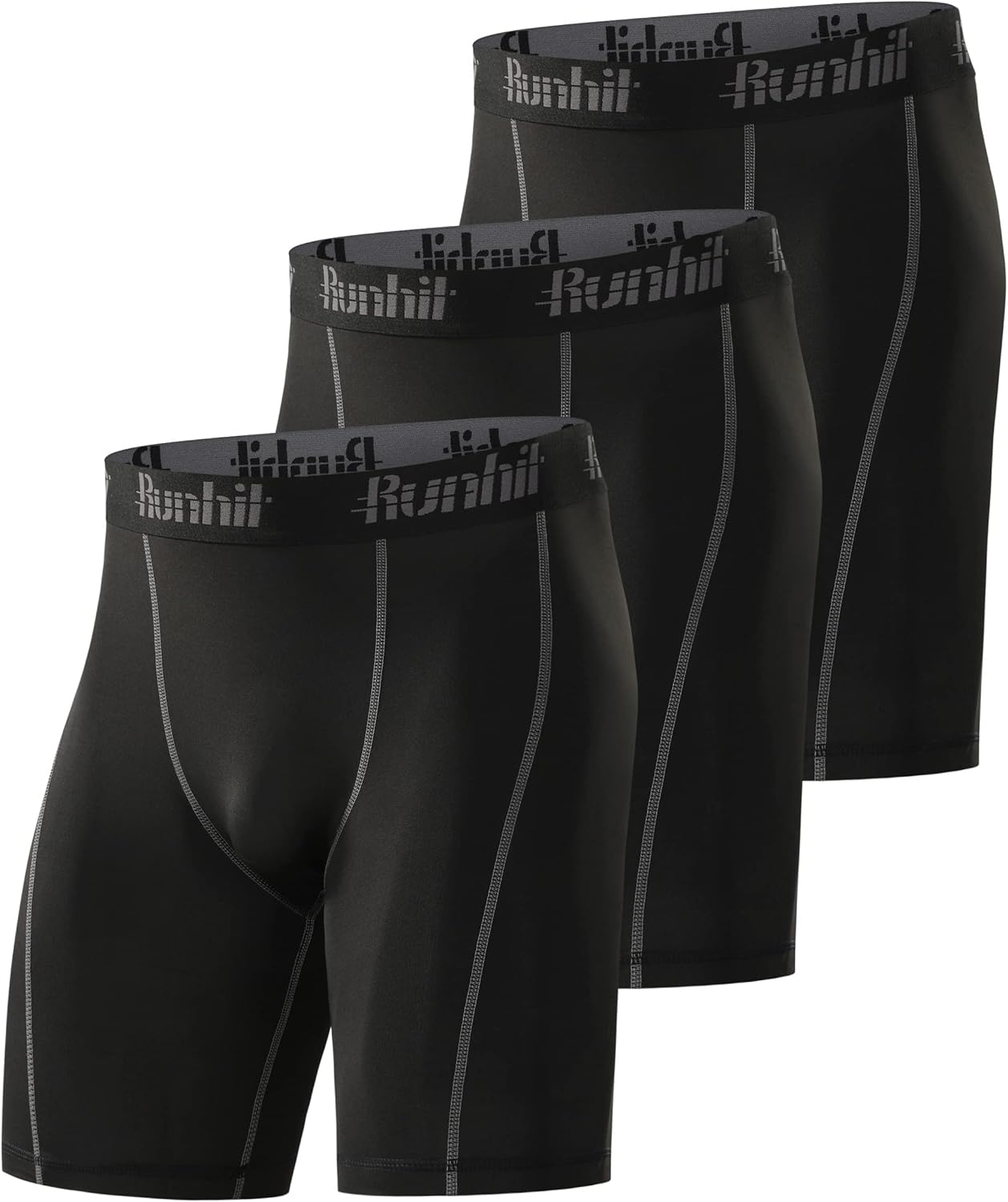 Read more about the article Runhit Compression Shorts Men Underwear Spandex Running Shorts Workout Athletic
