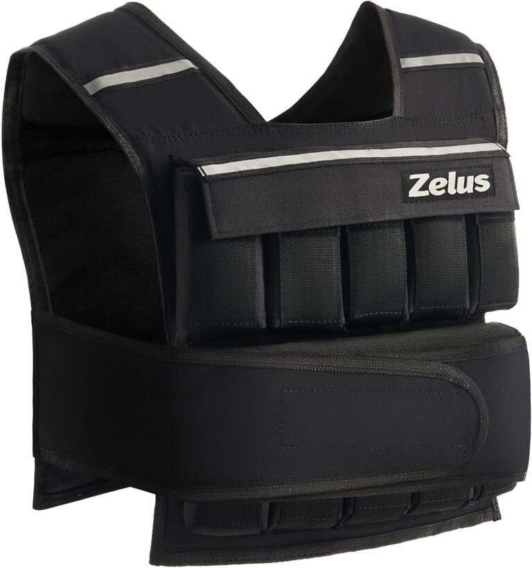 Read more about the article ZELUS Weighted Vest, 20lb/30lb/60lb Vest Adjustable Weights for Exercise, Weight Vest for Men, Workout Vest for Home Workouts Cardio Strength Training Weight Loss