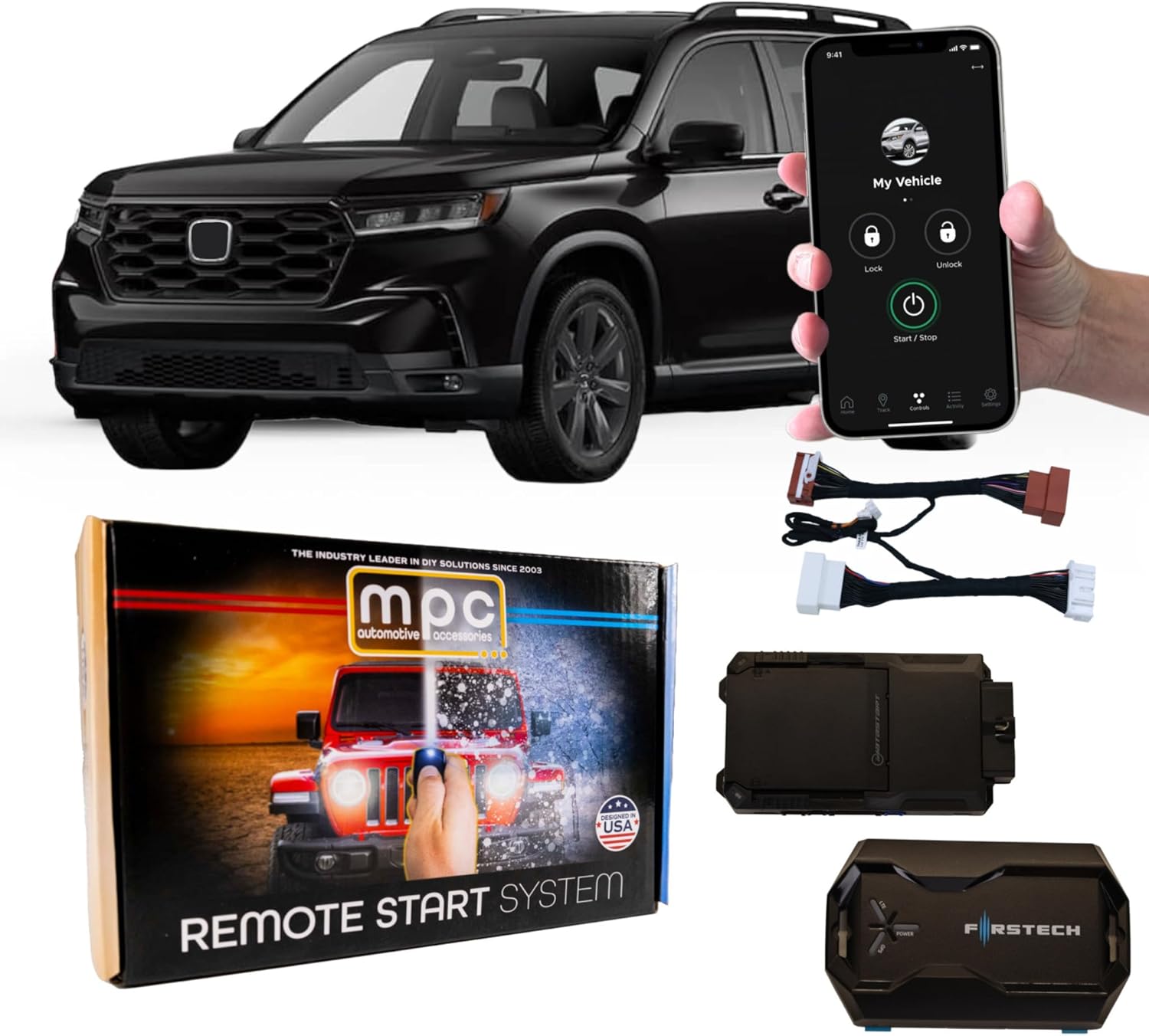 Read more about the article MPC Remote Start Kit Compatible with Honda Pilot 2023-2025 || Phone App Control Included || Plug and Play || No Wire Splicing || USA Tech Support