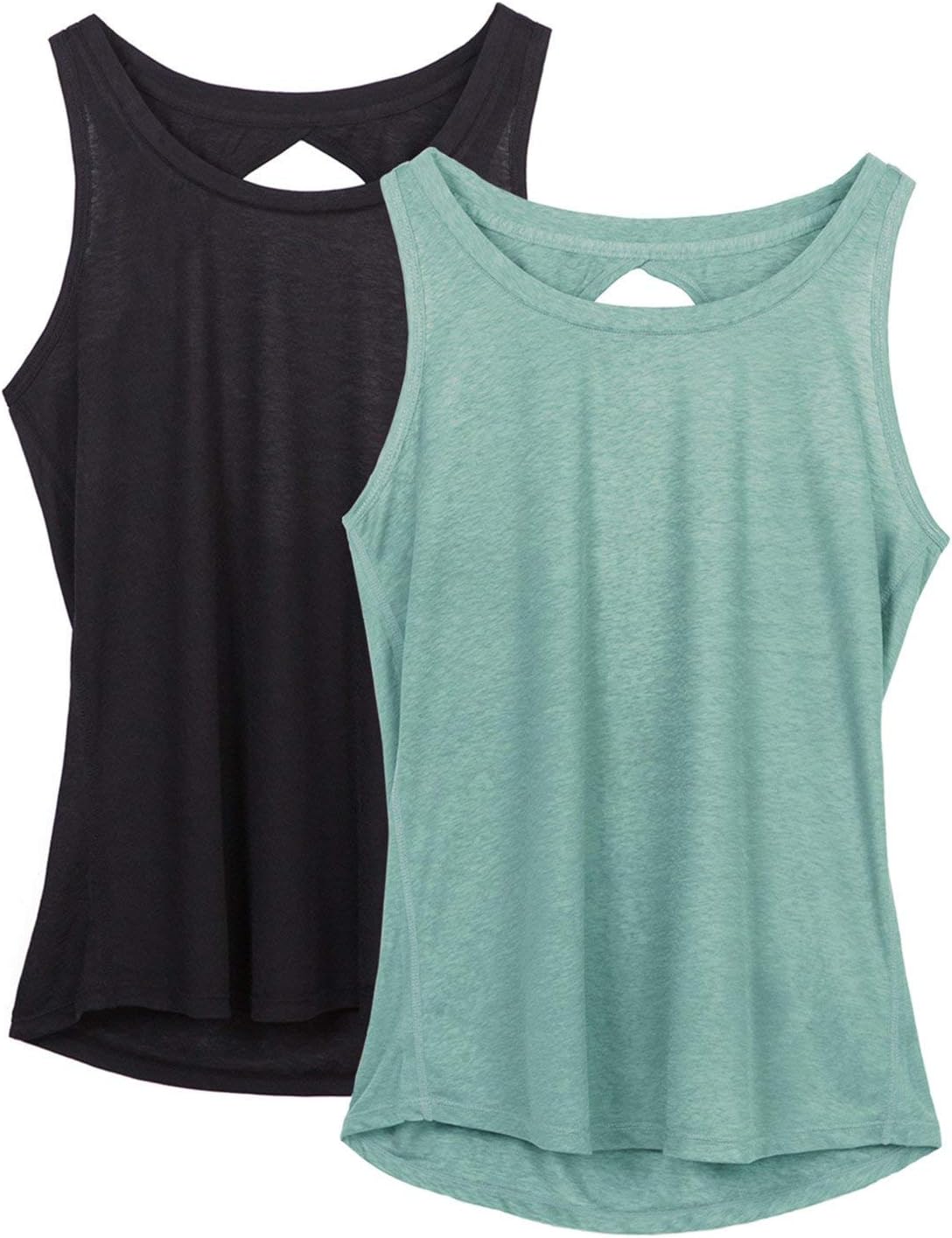 Read more about the article icyzone Women’s Lightweight Breathable Open Back Workout Athletic Yoga Tank Tops
