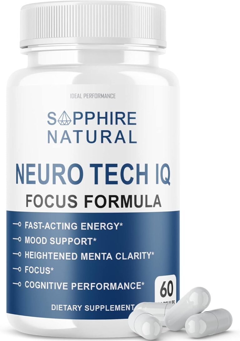 Read more about the article Neuro Tech IQ Brain Supplement Neurotech Iq Focus Formula Pills (60 Capsules)