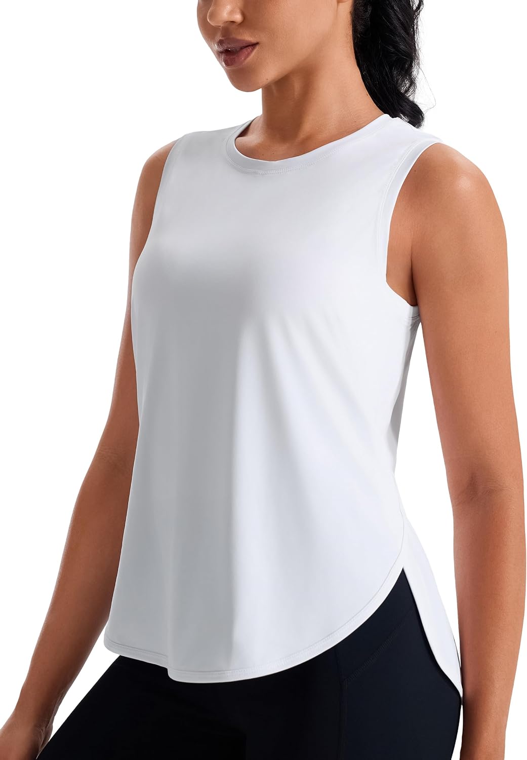 Read more about the article JOYSPELS Ice Silk Workout Tank Tops for Women Cool-Dry Sleeveless Loose Fit Yoga Shirts Athletic