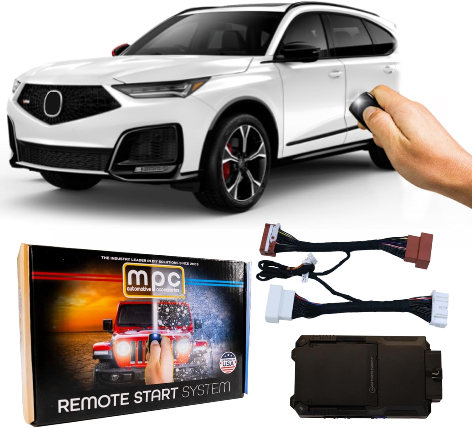 Read more about the article MPC Remote Start Kit Compatible with Acura MDX 2022-2025 || Plug and Play || Push Lock 3X to Start || No Wire Splicing || USA Tech Support