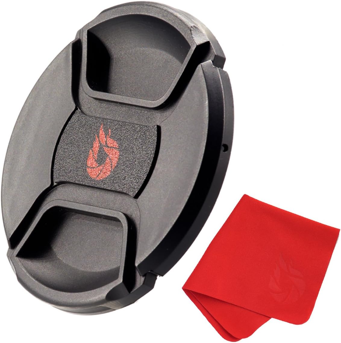 Read more about the article 62mm Snap-On Center-Pinch Lens Cap, Extra Strong Springs, Camera Lens Cover, Made from 100% Recycled Plastic – Compatible with Nikon, Canon, Sony & Other DSLR Cameras