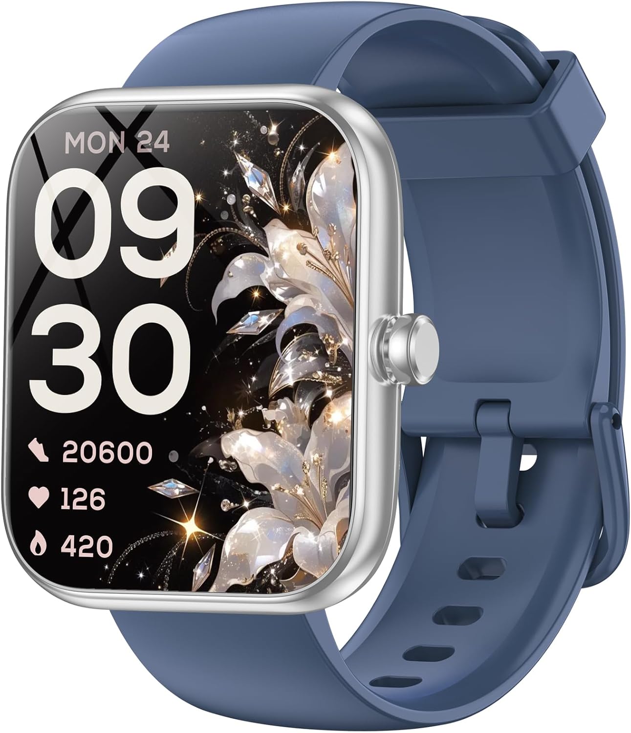Read more about the article Smart Watches, 1.83″ Large HD Touchscreen, Bluetooth Calls/Notifications, IP68 Waterproof, 120+ Sports Modes, 24/7 Heart Rate Sleep Tracking, Fitness Watch for iPhone Android iOS Smartphones (Blue)