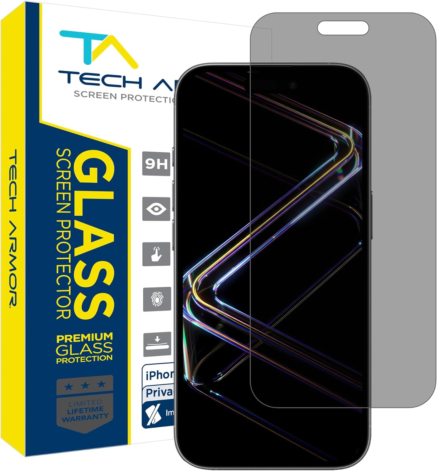 Read more about the article Tech Armor for iPhone 17 Pro Max Screen Protector Privacy Glass 6.9 inch – Ballistic Tempered, Anti-Spy, Case Friendly, Easy Installation, Bubble Free, Touch Support, 1 Pack
