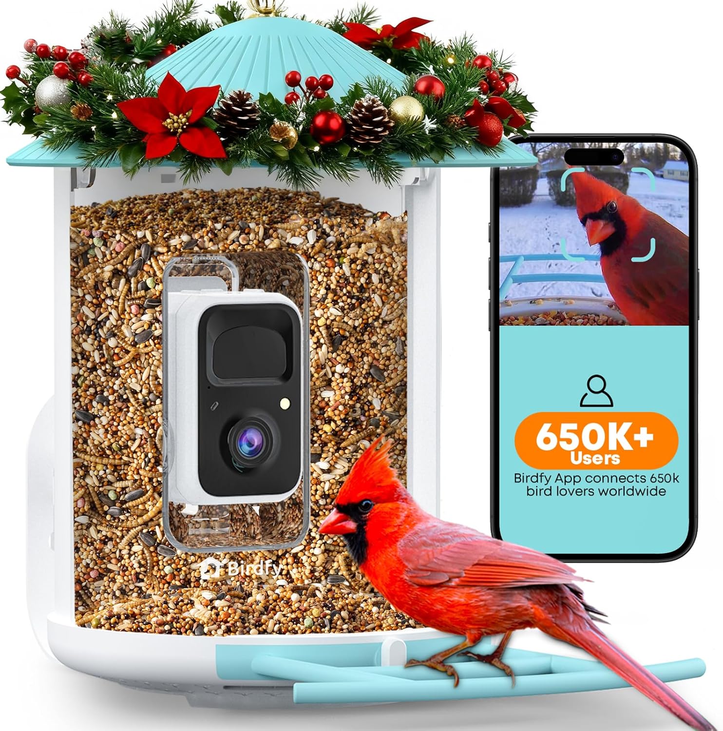 Read more about the article NETVUE by Birdfy Smart Bird Feeder with 2K AI Camera, Auto Capture Videos & Motion Detection, Live Steam, Wireless Wildbird Watching, Ideal Gift for Outdoor Backyard Birder(AI by Subscription)