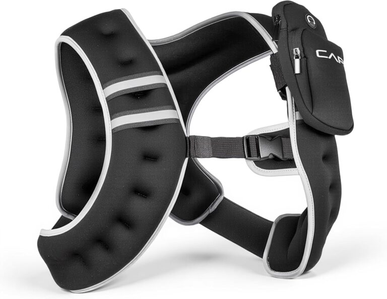 Read more about the article CAP Weighted Vest | 8lb -30lbs | Reflective Workout Vest for Walking, Running, Cardio, Strength Training | Multiple Colors