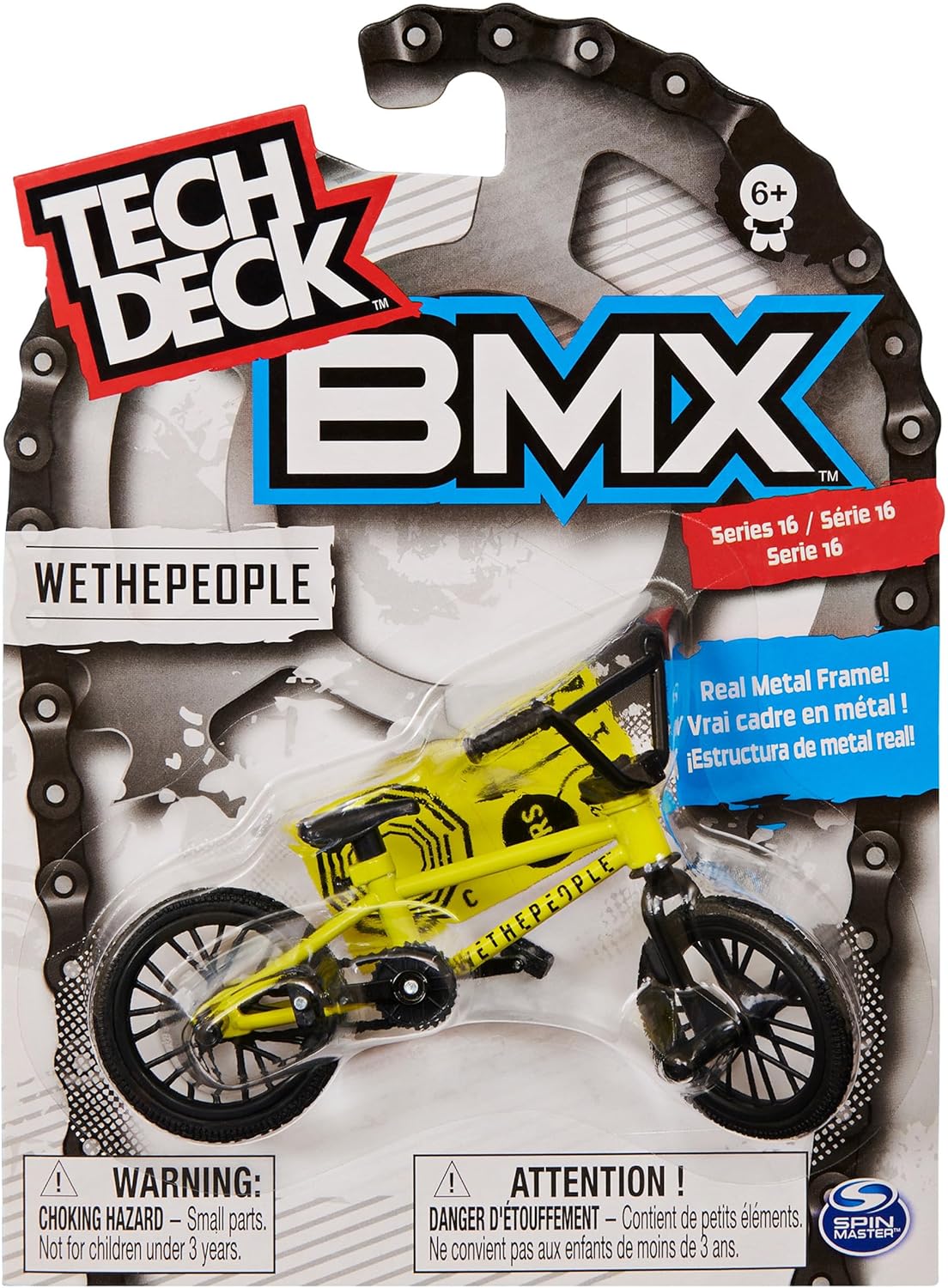 Read more about the article Tech Deck BMX Finger Bike Series 12-Replica Bike Real Metal Frame, Moveable Parts for Flick Tricks Games (Styles Vary)