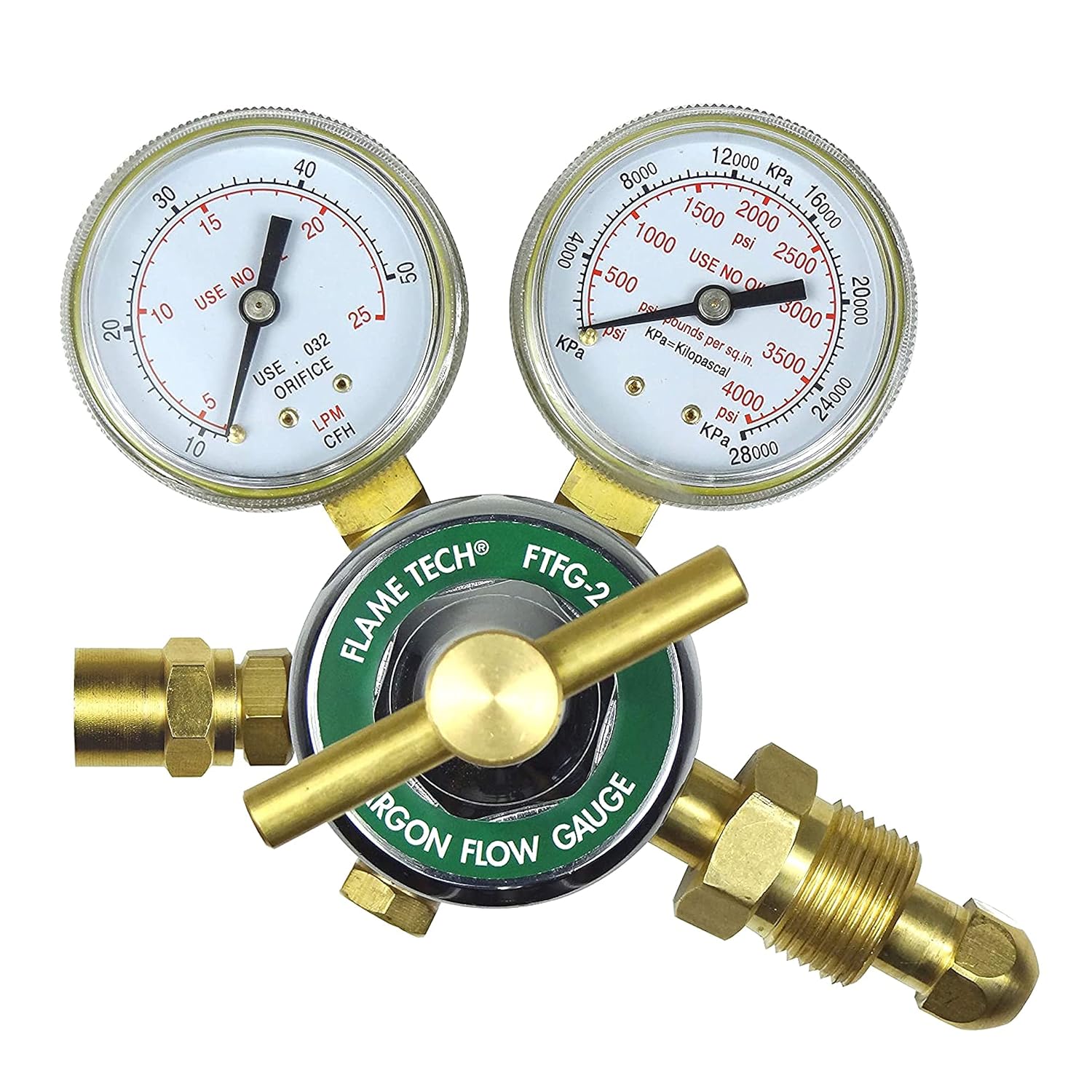 Read more about the article Flame Tech Flow Gauge Argon Regulator, Easy to Read 2” Dual-Scale Gauges, Ideal Welding Tool, Sturdy Construction, Comes Packaged in a Black Box, Tested in The USA