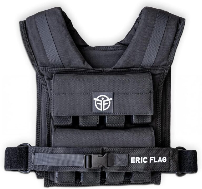 Read more about the article 40 lb Weighted Vest for Men & Women – Adjustable 0-40 lb with 16 Iron Weight, Heavy-Duty for Calisthenics, Running and Walking – Compact 1000D Oxford – Weighted Vest with Removable Weights
