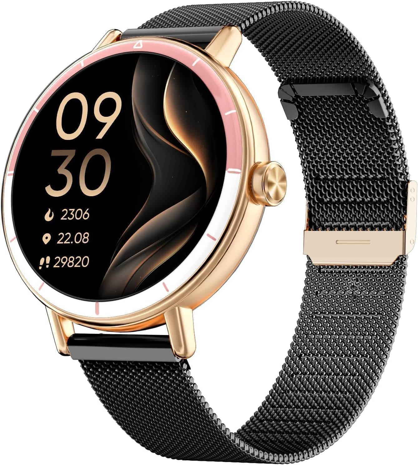 Read more about the article TOOBUR Smart Watch for Women Men with Two Bands, 40mm HD Smartwatch, Compatible with Android & iOS, Answer/Make Calls, Fitness Watch with Step/Sleep/HR Tracker, IP68, Stylish Gift, Black-Gold