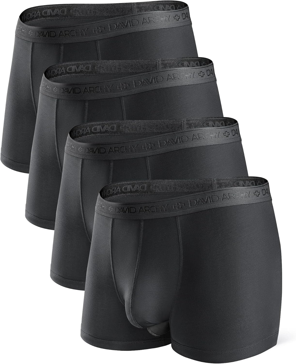 Read more about the article DAVID ARCHY Men’s Underwear Boxer Briefs with Fly, Dual Pouch Modal Design, Support Fit, Multipack