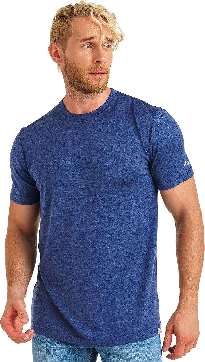 Read more about the article Merino.tech Merino Wool T-Shirt Mens – 100% Merino Wool Undershirt Lightweight Base Layer