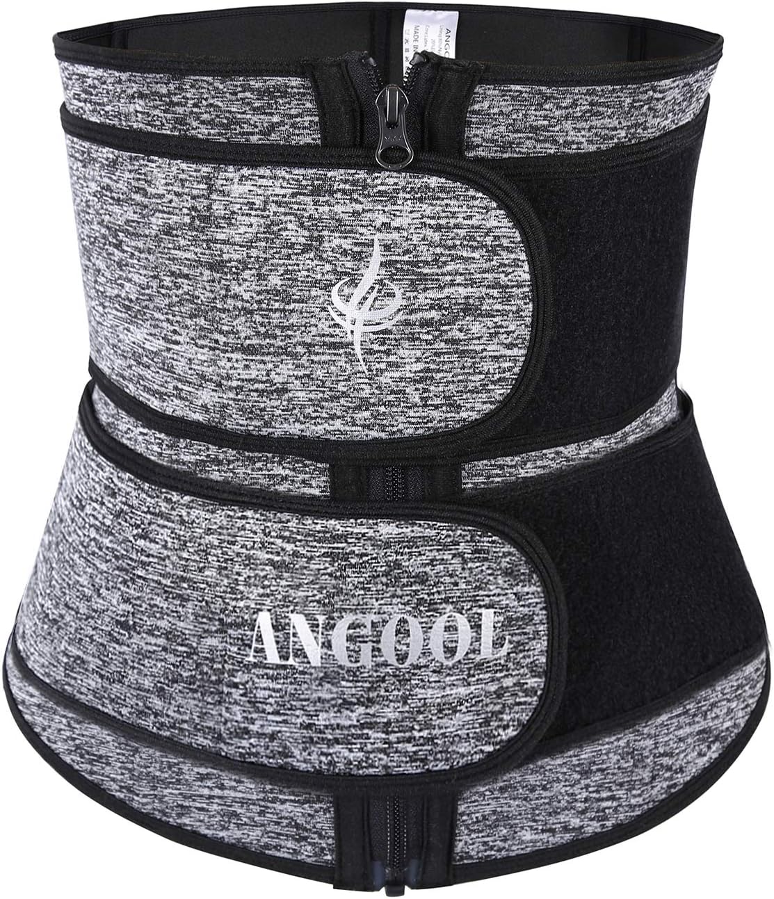 Read more about the article ANGOOL Neopren Waist Trainer for Women,Workout Plus Size Trimmer Belt Sauna Sweat Corset Cincher with Zipper
