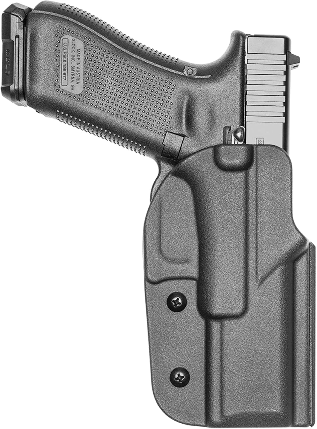 Read more about the article Glock 17 OWB Holster – USA Made – Fits Glock 17 22 (Gen 3-5) 31 (Gen 3-4), Shadow Systems DR920 – Signature OWB Holster by Blade-Tech Holsters, Outside Waistband Open Carry (Right Hand)
