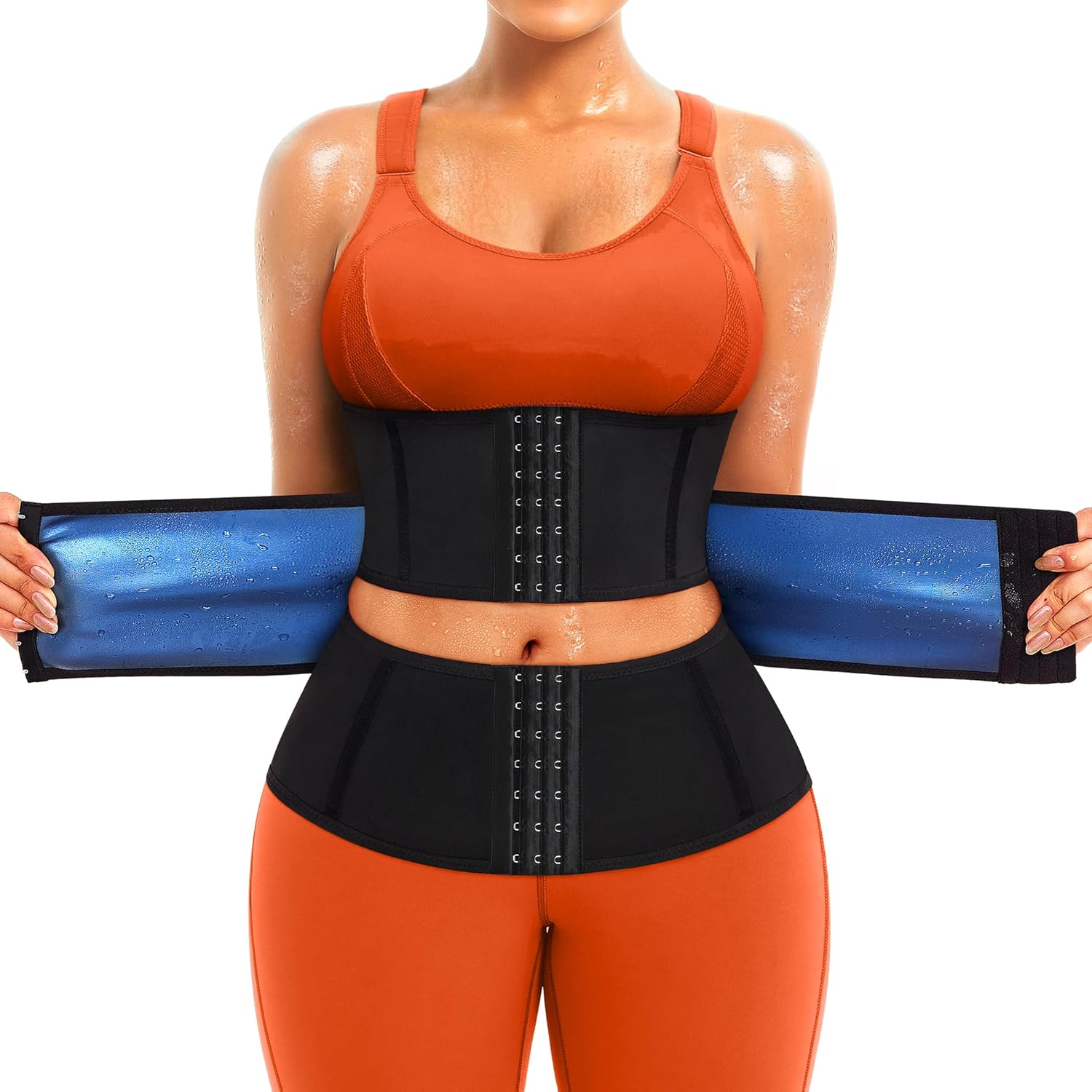 Read more about the article TrainingGirl Waist Trainer for Women Belly Working Out Trimmer Corset Sauna Sweat Belt Band Stomach Wrap Body Shaper Fajas