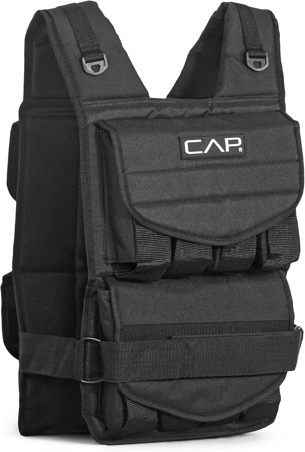 Read more about the article CAP Barbell Adjustable Weighted Vest | 20-150 lbs | Heavy-Duty Workout Vest with Removable Iron Weights for Strength Training, Cardio, Running, and Calisthenics