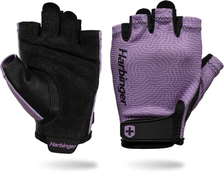 Read more about the article Harbinger Power Gloves 3.0 – Durable Half Finger Weightlifting Gloves with Adjustable Wrist Closure, Breathable Leather Palm, Small, Women’s