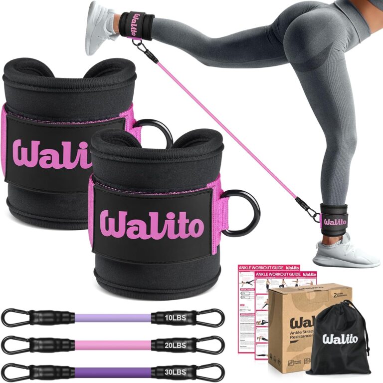 Read more about the article WALITO Ankle Resistance Bands with Cuffs, Exercise Bands for Legs and Butt, Booty Workout Equipment for Kickbacks and Hip Fitness Training