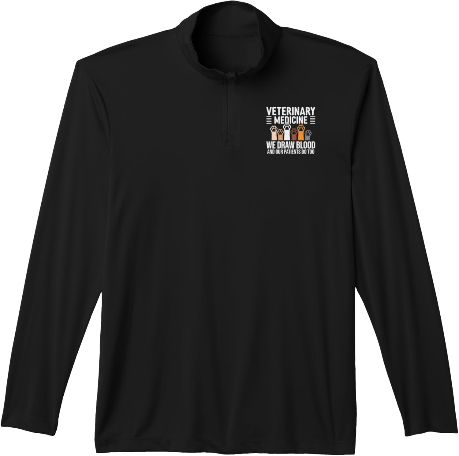 Read more about the article Veterinary Medicine Vet Tech Veterinarian Performance Quarter-Zip Top